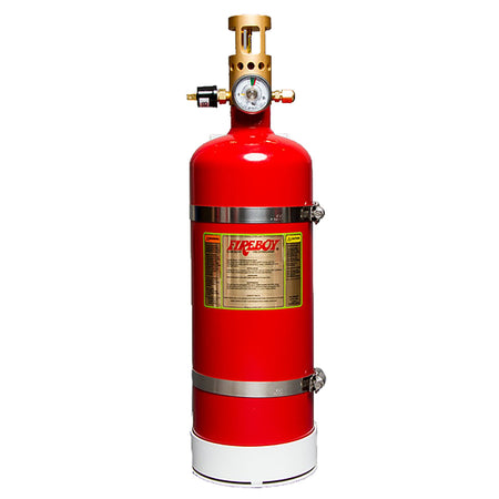 Fireboy-Xintex Automatic Vertical Fire Extinguisher w/ Heavy Duty Bracket - 225 Cubic Feet Volume Protected CG0225NVC-F — Quality Boat Parts