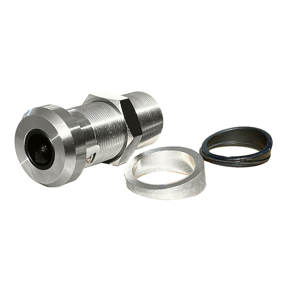 Iris Mini Flush Mount Hi-Resolution Through-Hull Camera - CVBS, TVI, CVI, & AHD IRIS735 — Quality Boat Parts