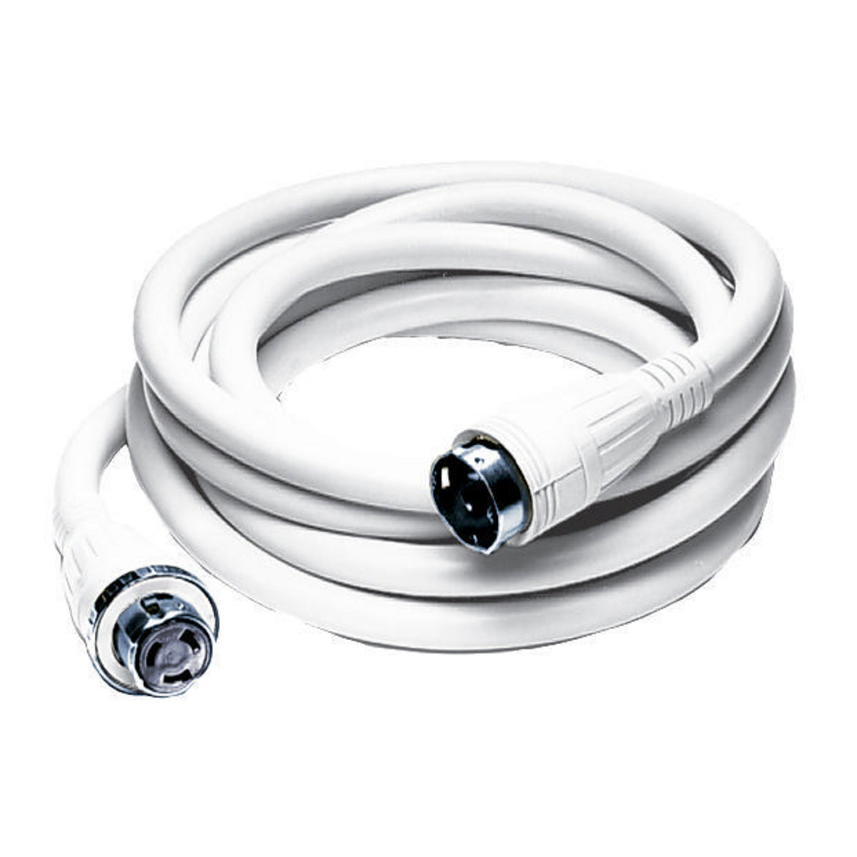 Hubbell HBL61CM42W 50A 250V 25 Foot White Shore Cord HBL61CM42W — Quality Boat Parts