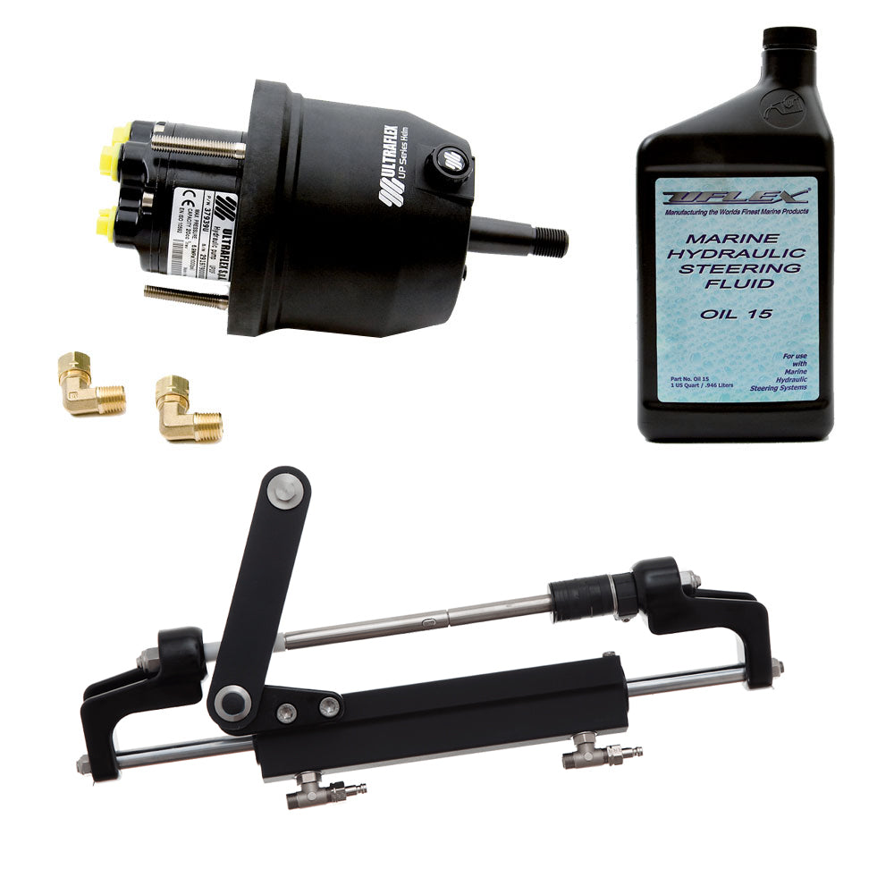 Uflex HYCO 1.1 Front Mount OB System up to 175HP - Includes UP20 FM Helm, 2qts of Oil, UC95-OBF Cylinder HYCO 1.1 — Quality Boat Parts