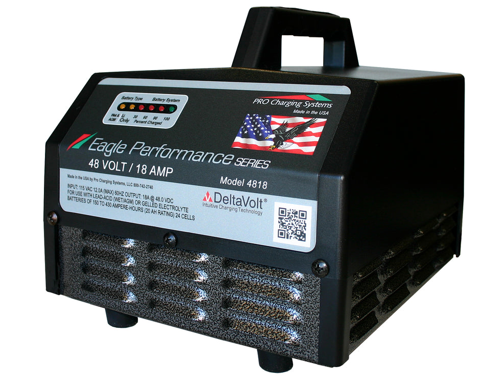 Pro Charging Eagle Performance i4818 For Golf Carts Requires Adapter Cable i4818CH — Quality Boat Parts