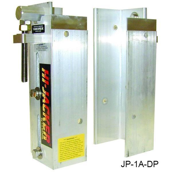 TH Marine Hi-Jacker 6" 2-Piece Jack Plate JP-1A-DP — Quality Boat Parts