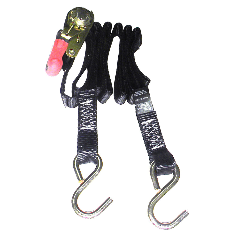 Rod Saver Ratchet Gunwale Tie-Down - 1" x 13' R1GW13 — Quality Boat Parts