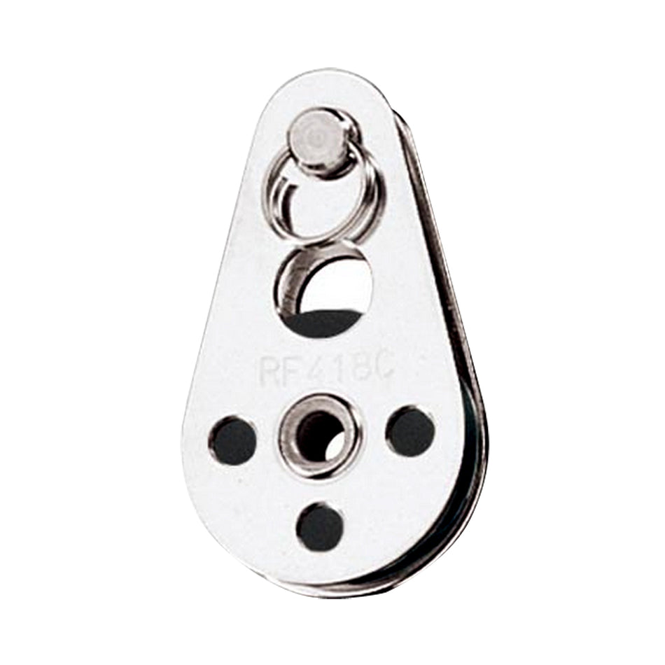 Ronstan Wire Block w/Removable Clevis Pin Head - Nylatron® Sheave - 25mm (1") Sheave Diameter RF418C — Quality Boat Parts