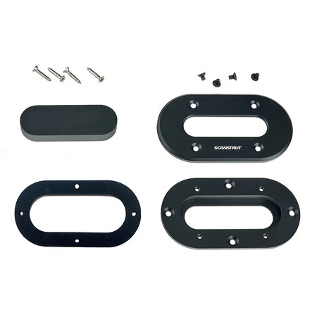 Scanstrut Black Anodized Aluminum Low-Profile Multi Cable Seal f/Cables Up to 15mm DS-LP-MULTI-BLK — Quality Boat Parts
