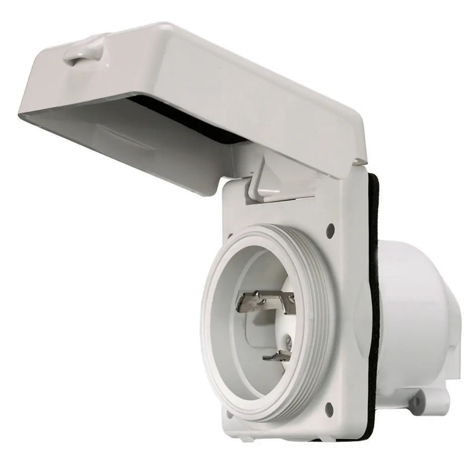 Hubbell HBL303NM 30A Inlet Polycard HBL303NM — Quality Boat Parts