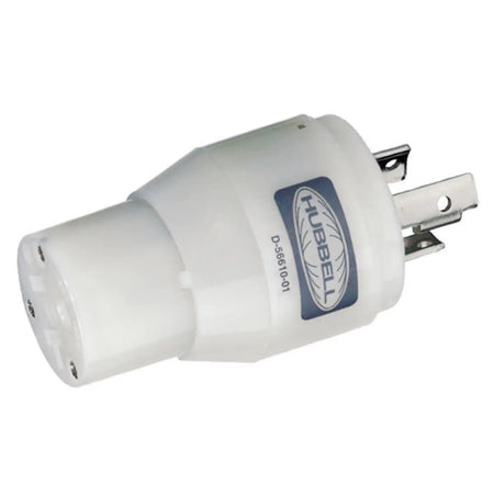 Hubbell HBL31CM29 Adapter 15A Female To 30A Male HBL31CM29 — Quality Boat Parts