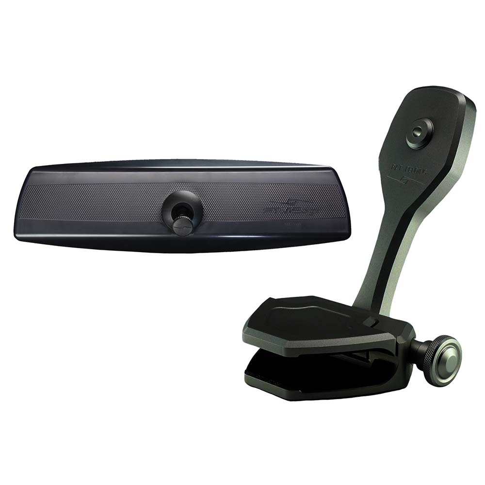 PTM Edge Mirror/Bracket Kit w/VR-140 PRO Mirror & ZXR-300 (Black) P12848-2300TEBBK — Quality Boat Parts