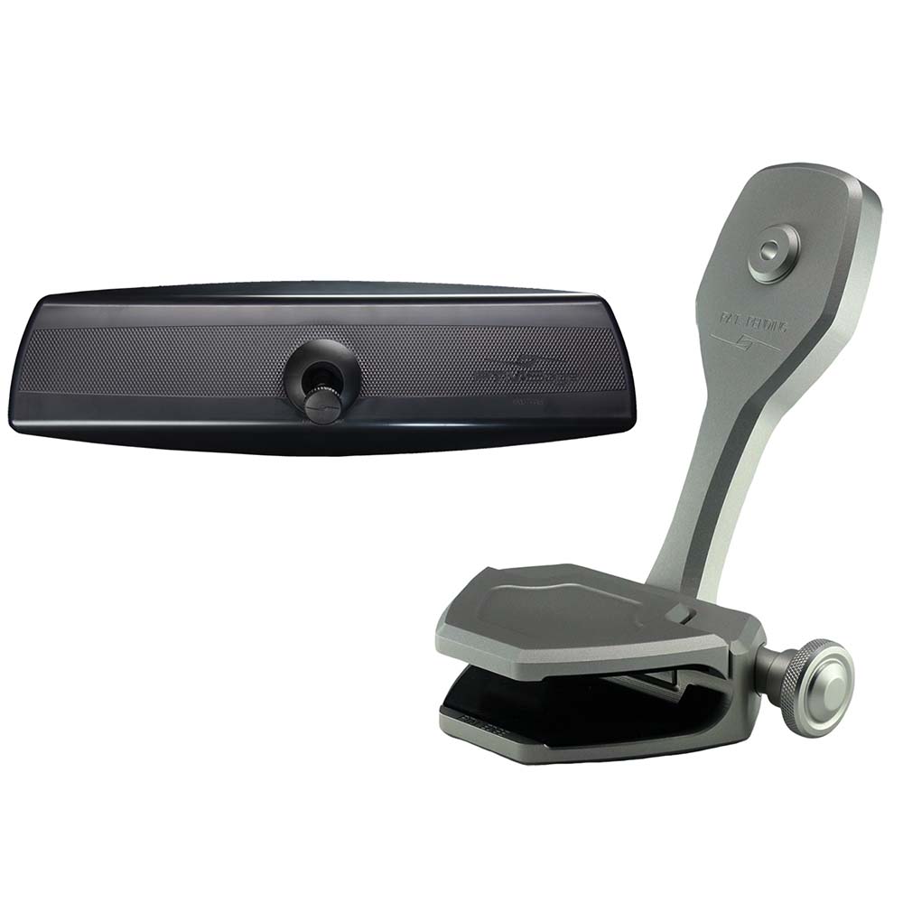 PTM Edge Mirror/Bracket Kit w/VR-140 PRO Mirror & ZXR-300 (Titanium Grey) P12848-2300TEBGR — Quality Boat Parts