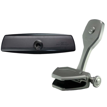 PTM Edge Mirror/Bracket Kit w/VR-140 PRO Mirror & ZXR-300 (Titanium Grey) P12848-2300TEBGR — Quality Boat Parts