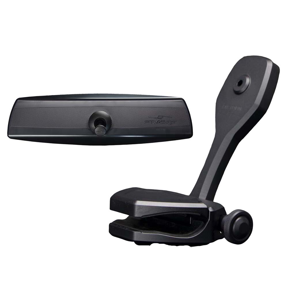 PTM Edge Mirror/Bracket Kit with VR-140 PRO Mirror & ZXR-320 (Black) P12848-2320TEBBK — Quality Boat Parts