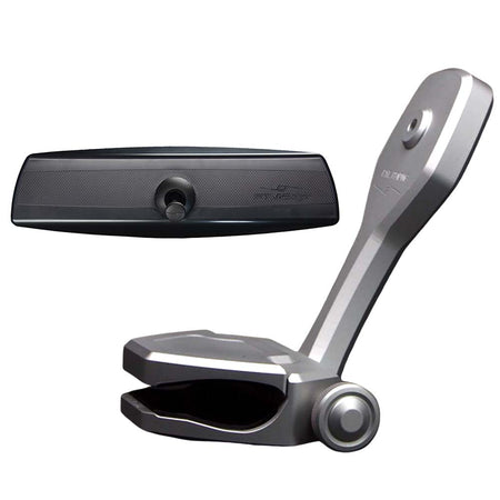 PTM Edge Mirror/Bracket Kit w/VR-140 PRO Mirror & ZXR-320 (Silver) P12848-2320TEBCL — Quality Boat Parts