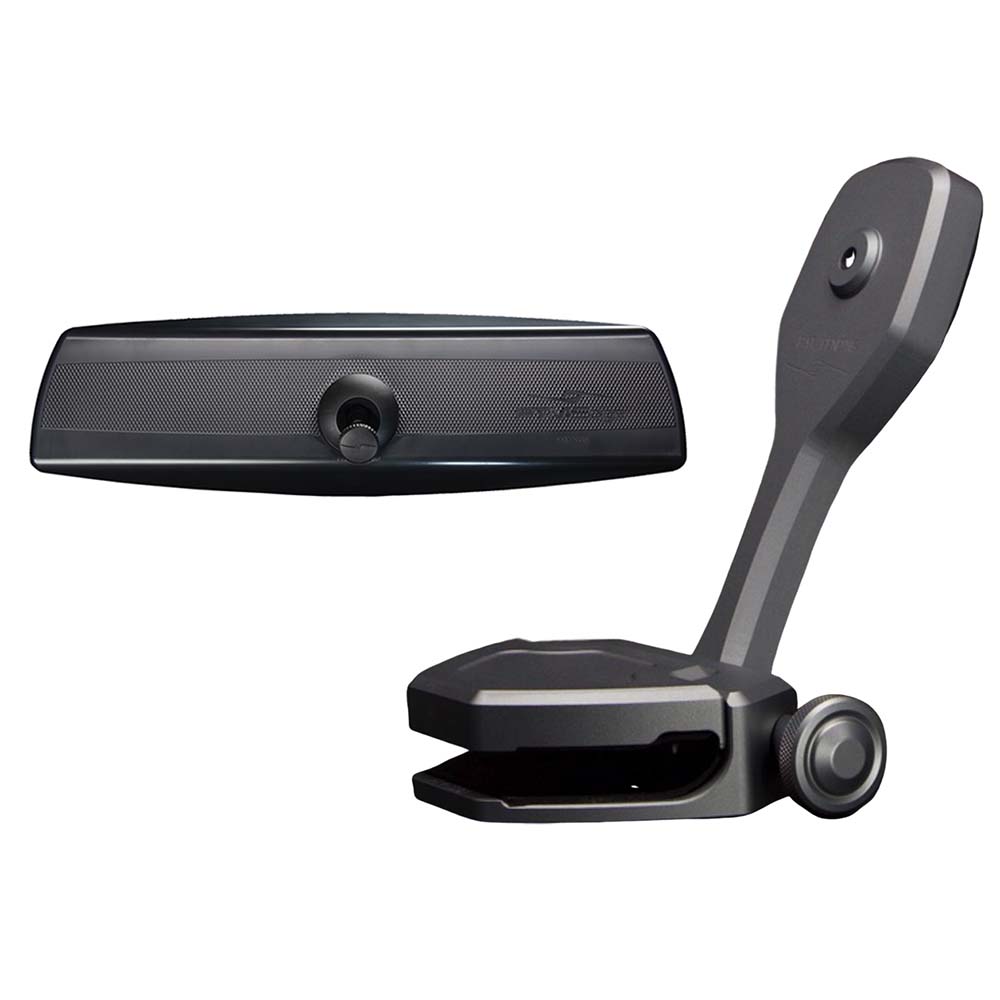 PTM Edge Mirror/Bracket Kit w/VR-140 PRO Mirror & ZXR-360 (Titanium Grey) P12848-2360TEBGR — Quality Boat Parts