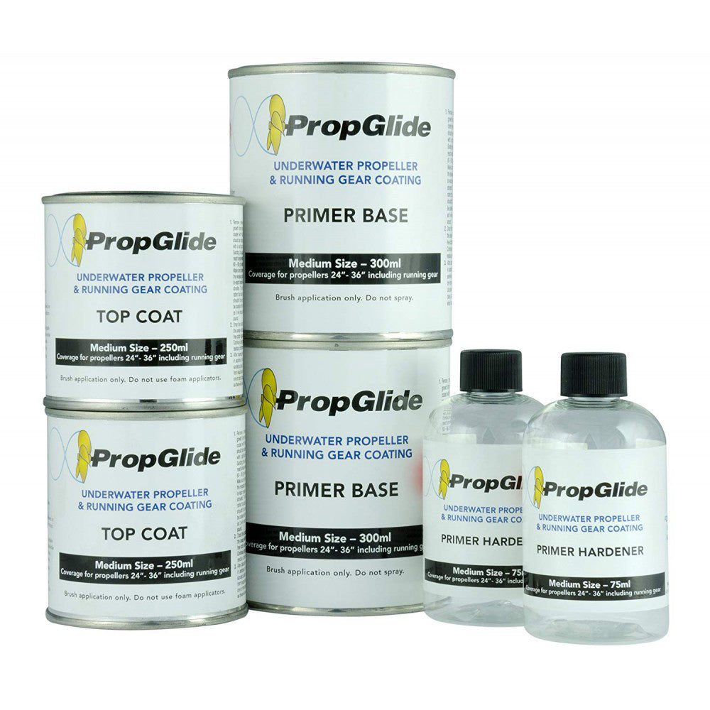 PropGlide Prop & Running Gear Coating Kit - Large - 1250ml PCK-1250 — Quality Boat Parts