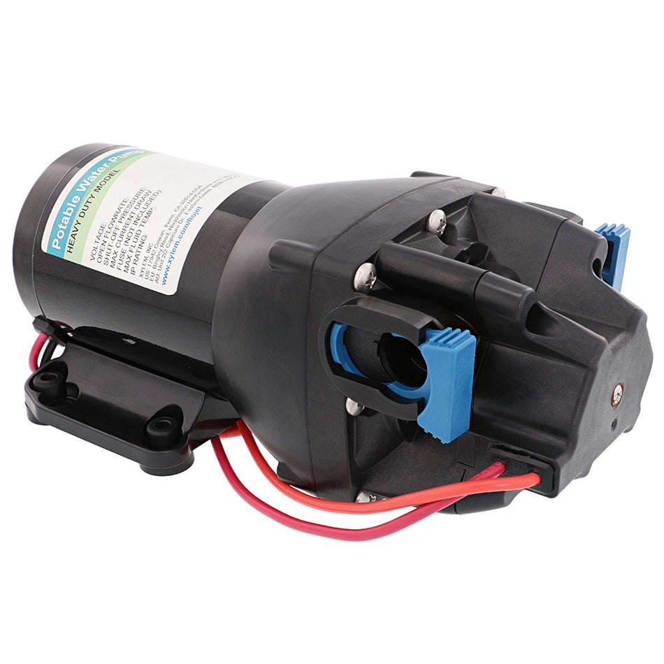 Flojet Heavy Duty RV Water Pump w/ Strainer - 12V - 3GPM - 50PSI Q301V-117S-3A — Quality Boat Parts