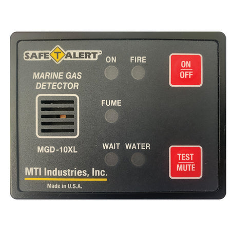Safe-T-Alert Gas Vapor Alarm Fume, Fire, Bilge Water - Black Surface Mount MGD-10XL — Quality Boat Parts