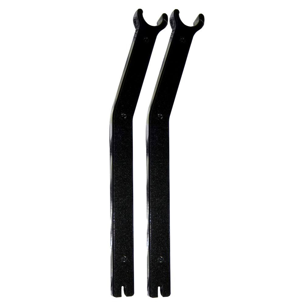Rupp Outrigger Supports W/2" Offset - Pair MI-1050-ORS — Quality Boat Parts