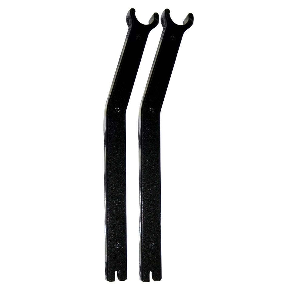 Rupp Outrigger Supports W/2" Offset - Pair MI-1050-ORS — Quality Boat Parts
