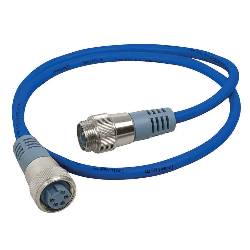 Maretron Mini Double Ended Cordset - Male to Female - 10M - Blue NM-NB1-NF-10.0 — Quality Boat Parts