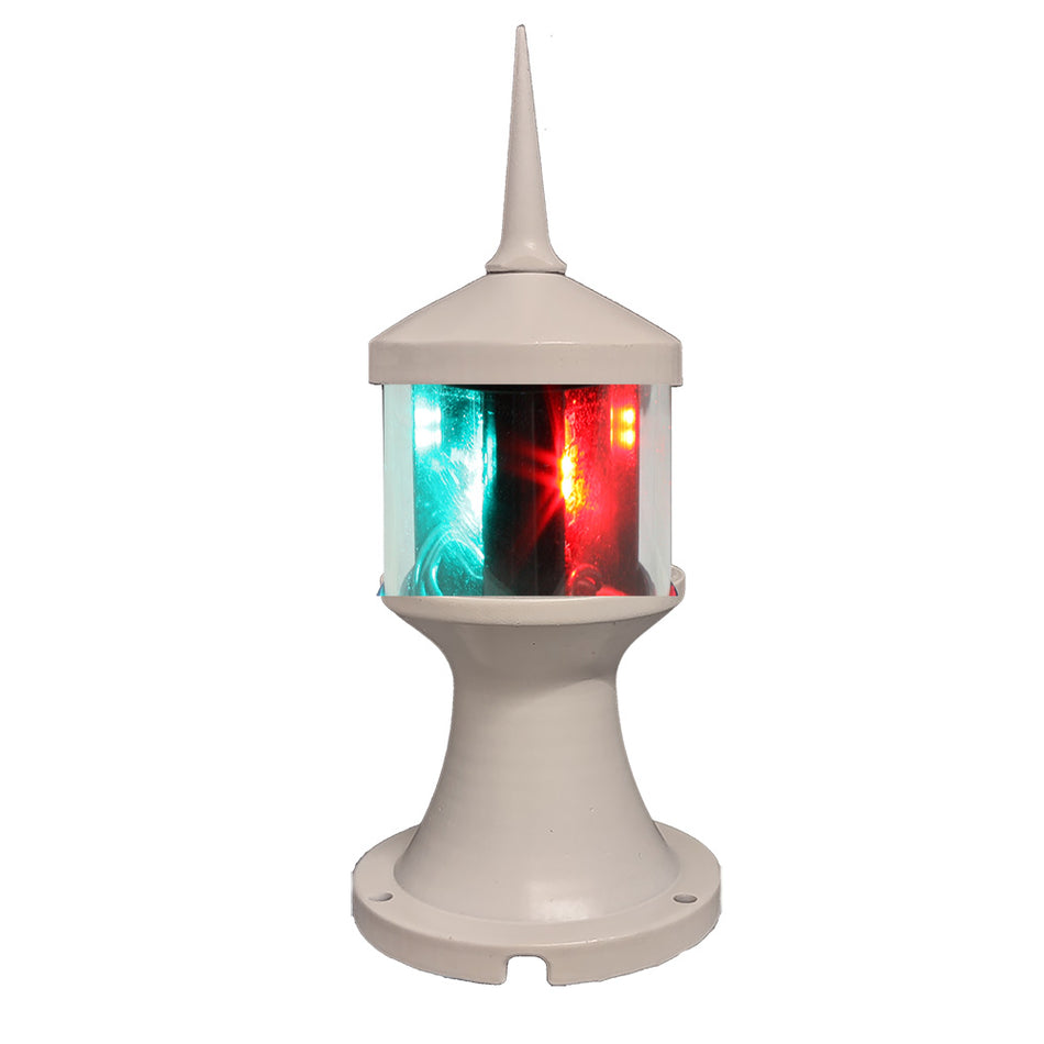Lunasea Tri-Color/Anchor Zero Emission Light Fixture - 12V - White LLB-73BK-01-WB — Quality Boat Parts
