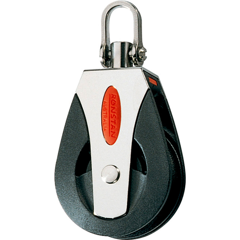 Ronstan Series 50 High Load Block - Single - Universal Head RF50100HL — Quality Boat Parts