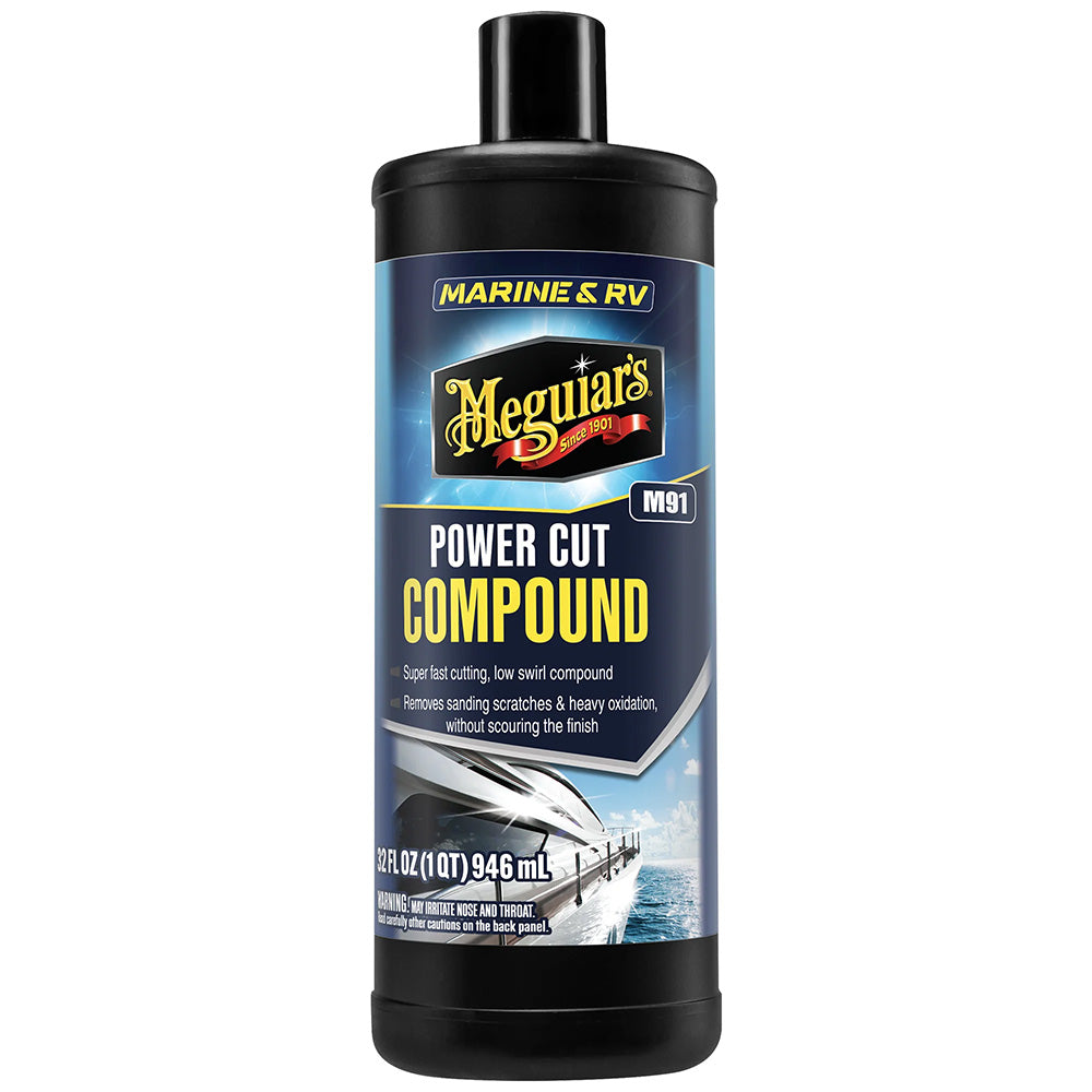 Meguiar's #91 Marine/RV Pro Grade Power Cut Compound - 32oz M9132 — Quality Boat Parts
