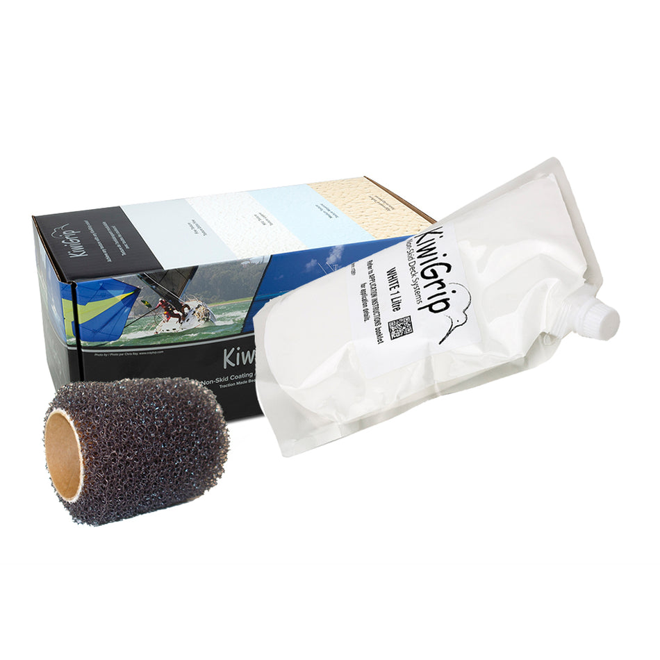 KiwiGrip 1 Liter Pouch - White w/4" Roller KG-1WP-R — Quality Boat Parts