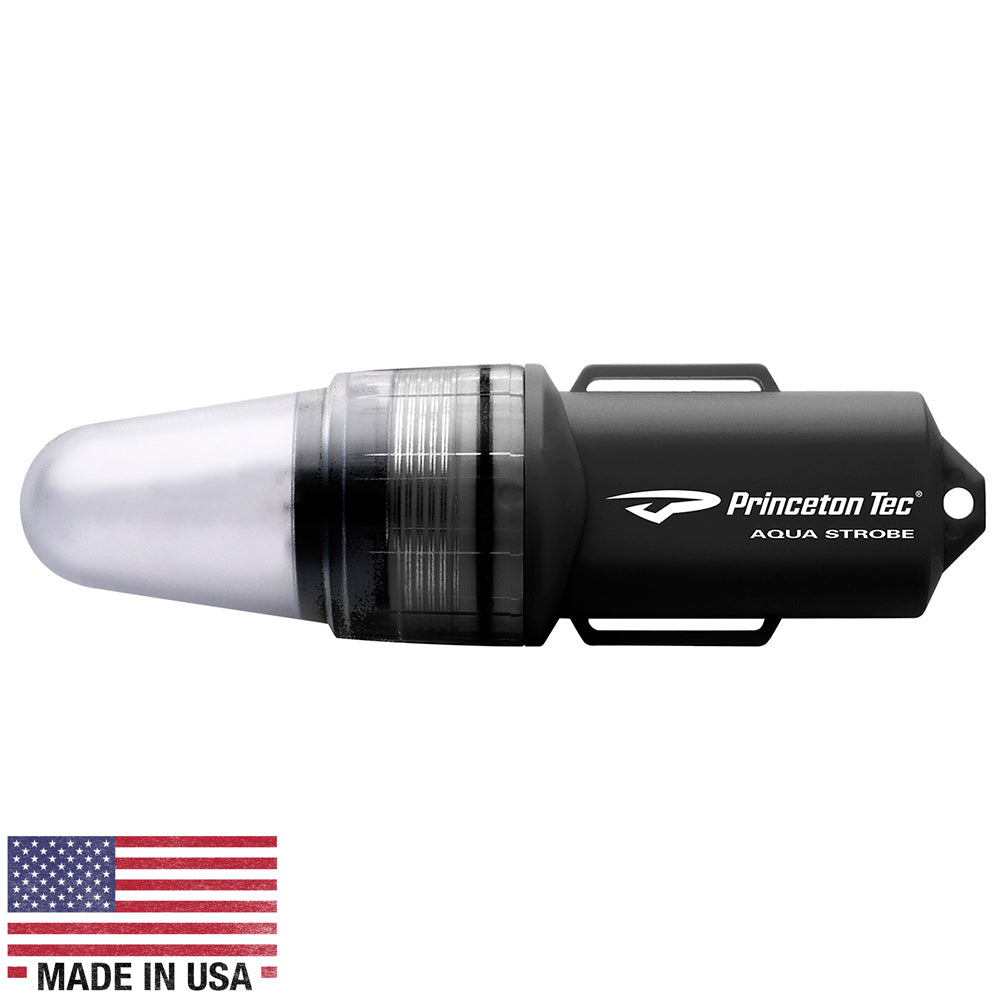 Princeton Tec Aqua Strobe LED - Black AS-LED-BK — Quality Boat Parts