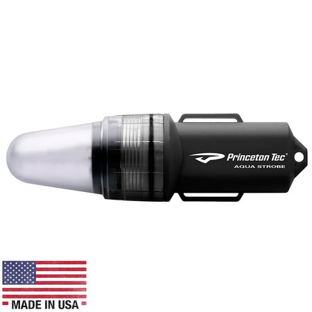 Princeton Tec Aqua Strobe LED - Black AS-LED-BK — Quality Boat Parts