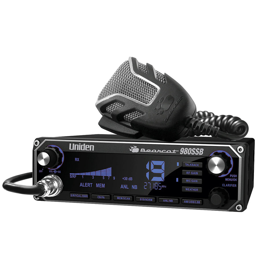 Uniden Bearcat 980SSB Single Side Band CB Radio BEARCAT 980SSB — Quality Boat Parts