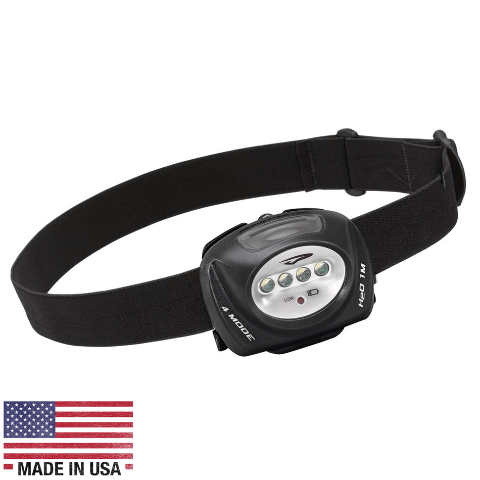 Princeton Tec QUAD Industrial Headlamp - Black QUAD-IND — Quality Boat Parts