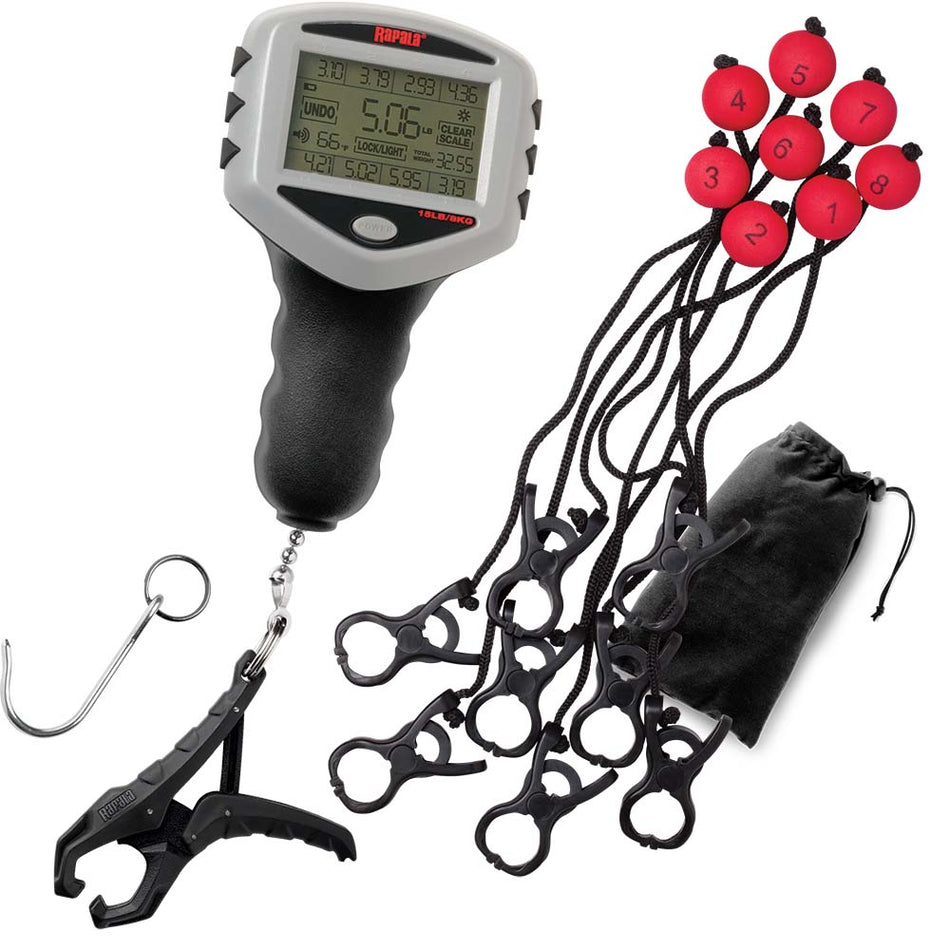 Rapala Touch Screen Tournament Scale - 15lb RTDS-15 — Quality Boat Parts