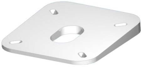Seaview 4 Degree Wedge Mount Fit Most 15-18in 2KW Domes RW41 — Quality Boat Parts