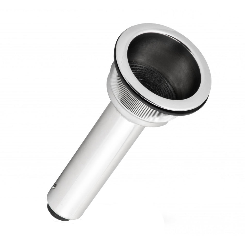Whitecap Rod/Cup Holder - 304 Stainless Steel - 0° S-0627C — Quality Boat Parts