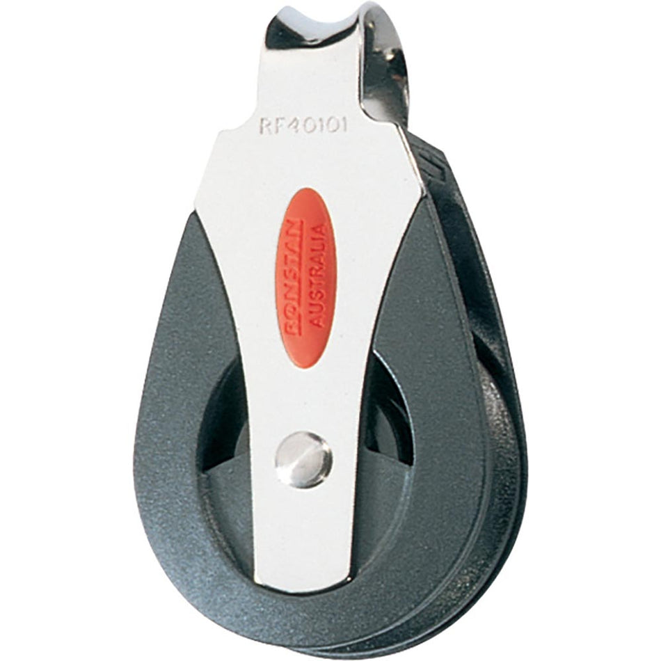 Ronstan Series 40 Ball Bearing Block - Single - Loop Top RF40101 — Quality Boat Parts