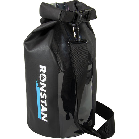 Ronstan Dry Roll Top - 10L Bag - Black w/ Window RF4012 — Quality Boat Parts