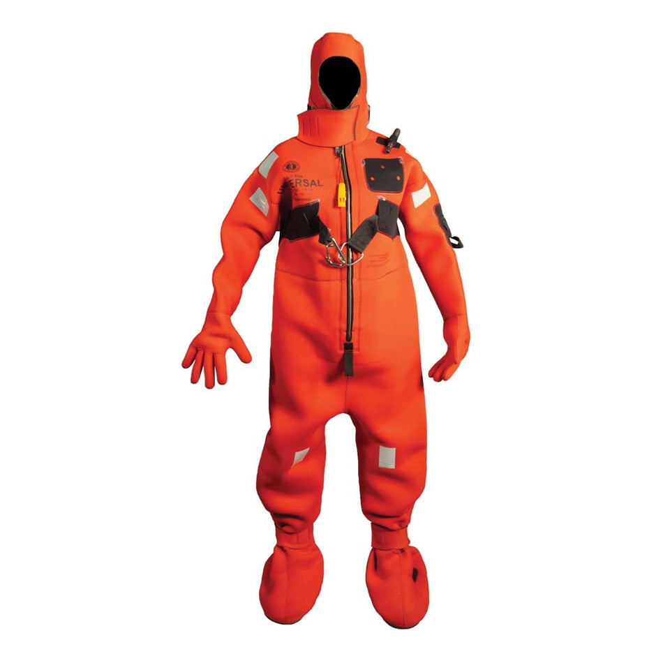 Mustang Neoprene Cold Water Immersion Suit w/Harness - Red - Adult Oversized MIS240HR-4-0-209 — Quality Boat Parts