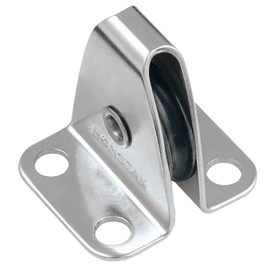 Ronstan Nylatron Sheave Box - Single Upright Lead Block RF453 — Quality Boat Parts