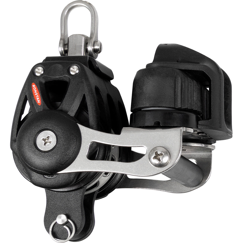Ronstan Series 40 Orbit RT Triple Block w/Becket, Cleat & Swivel RF46330 — Quality Boat Parts