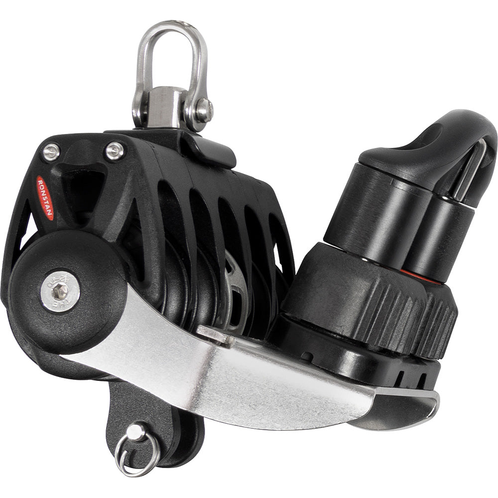 Ronstan Series 40 Orbit RT Block w/Quin, Becket, Cleat & Swivel RF46530 — Quality Boat Parts
