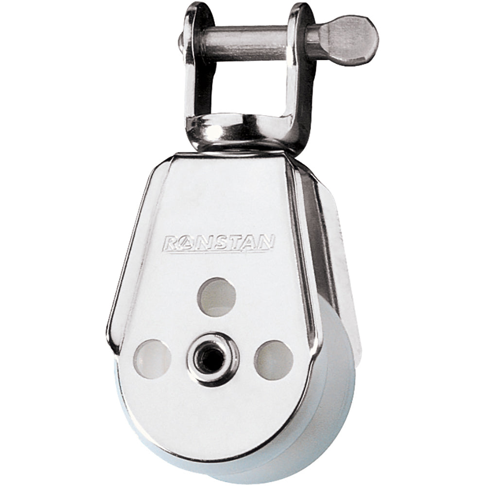 Ronstan Series 30 Utility Block - Single, Swivel Shackle Head RF467 — Quality Boat Parts