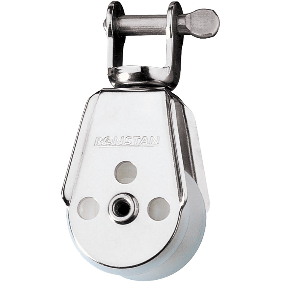 Ronstan Series 30 Utility Block - Single, Swivel Shackle Head RF467 — Quality Boat Parts