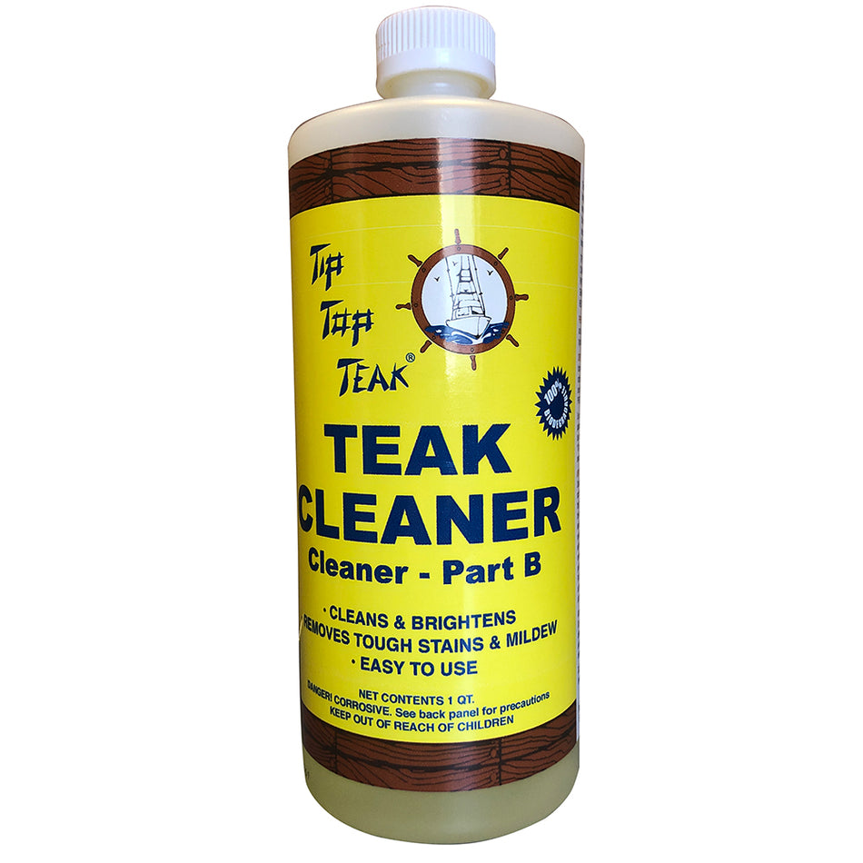 Tip Top Teak Cleaner Part B - Quart TC862 — Quality Boat Parts