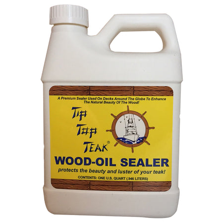 Tip Top Teak Wood Oil Sealer - Quart TS 1001 — Quality Boat Parts