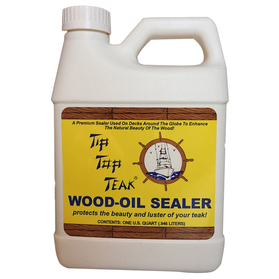 Tip Top Teak Wood Oil Sealer - Quart TS 1001 — Quality Boat Parts