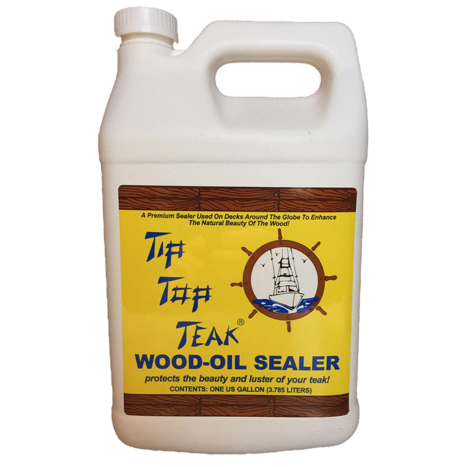 Tip Top Teak Wood Oil Sealer - Gallon TS 1002 — Quality Boat Parts