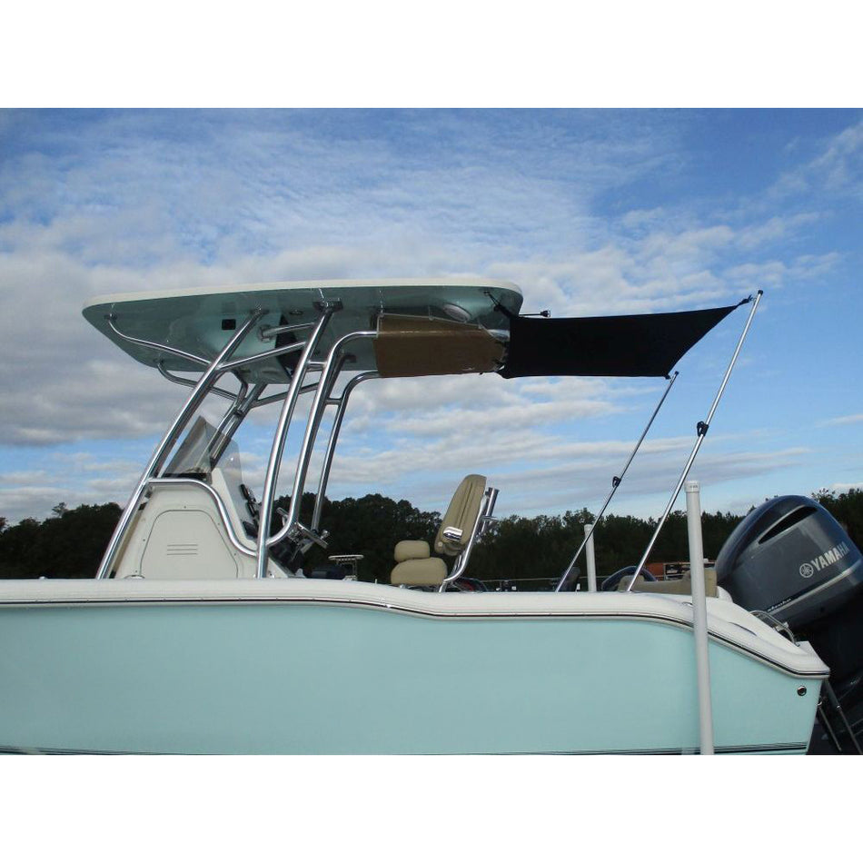 Carver 4' T-Shade T-Top Shade Extension - Black TS4-BLK — Quality Boat Parts