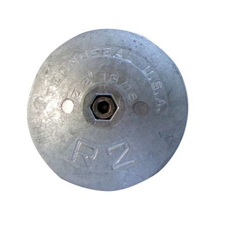 Tecnoseal R2 Rudder Anode - Zinc - 2-13/16" Diameter R2 — Quality Boat Parts