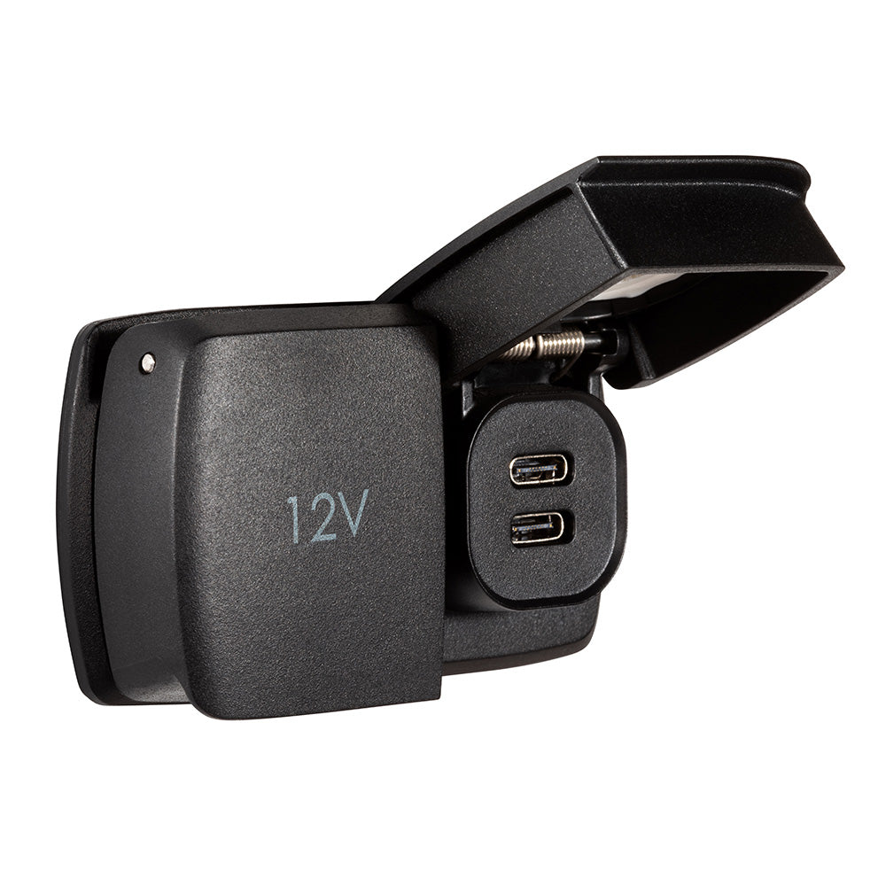 Scanstrut Flip Pro Multi - Dual USB-C & 12V Power Socket SC-MULTI-F1 — Quality Boat Parts