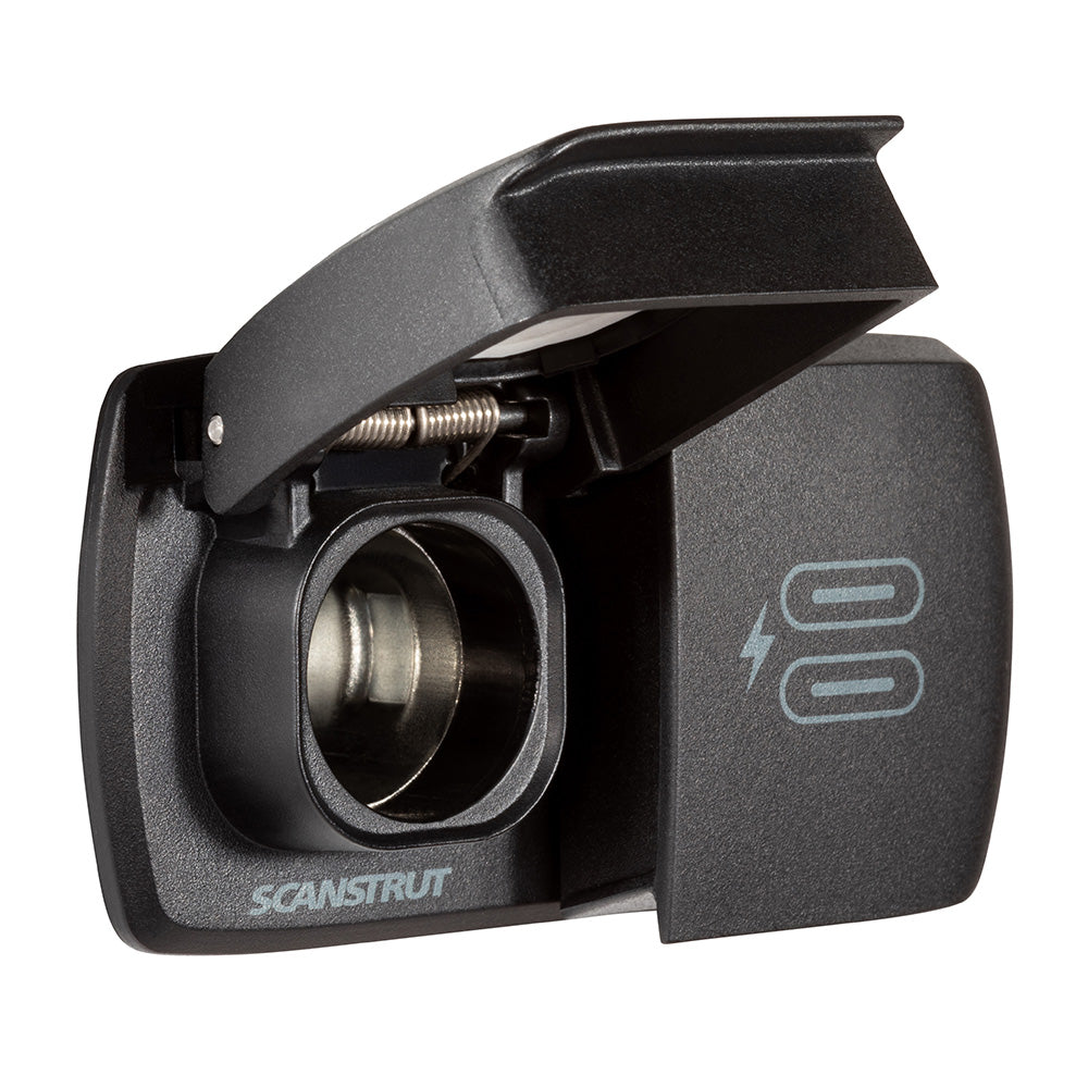 Scanstrut Flip Pro Multi - Dual USB-C & 12V Power Socket SC-MULTI-F1 — Quality Boat Parts